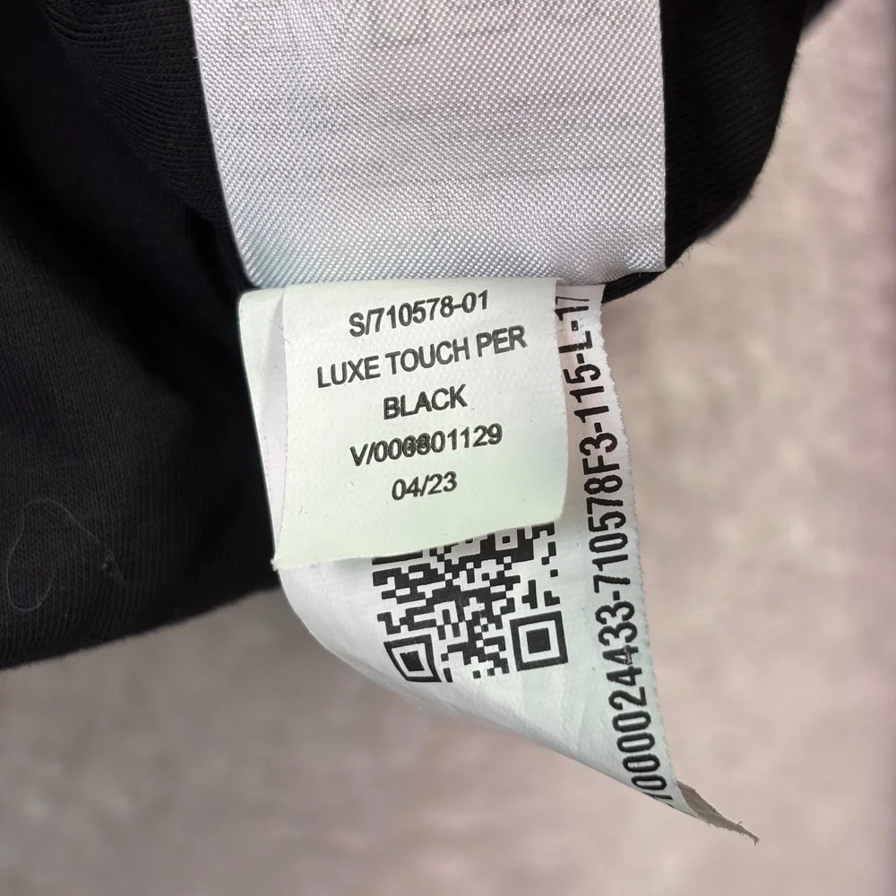 Banana Republic Mens Bomber Jacket Sz L Black Luxe Touch Performance Full Zip - Picture 7 of 8